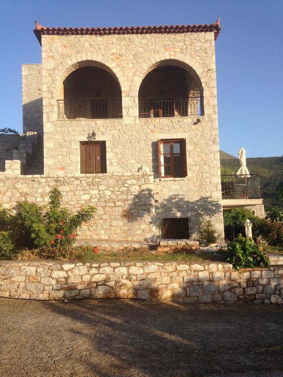 Las - Giannakakoy Traditional Stone Houses Néon Oítilon Buitenkant foto