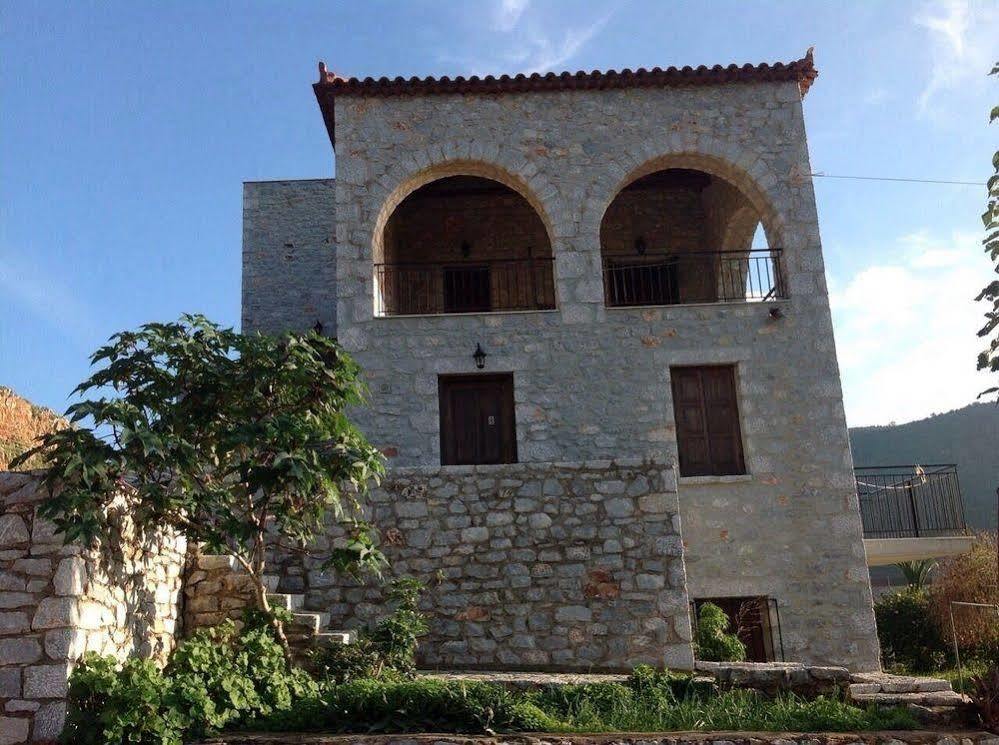 Las - Giannakakoy Traditional Stone Houses Néon Oítilon Buitenkant foto