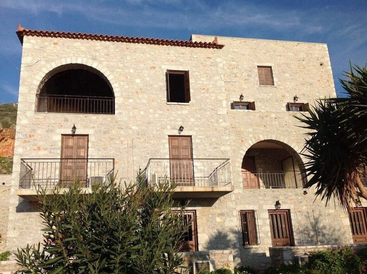 Las - Giannakakoy Traditional Stone Houses Néon Oítilon Buitenkant foto